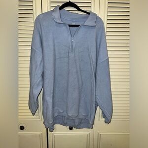 Aerie Corded Quater Zip